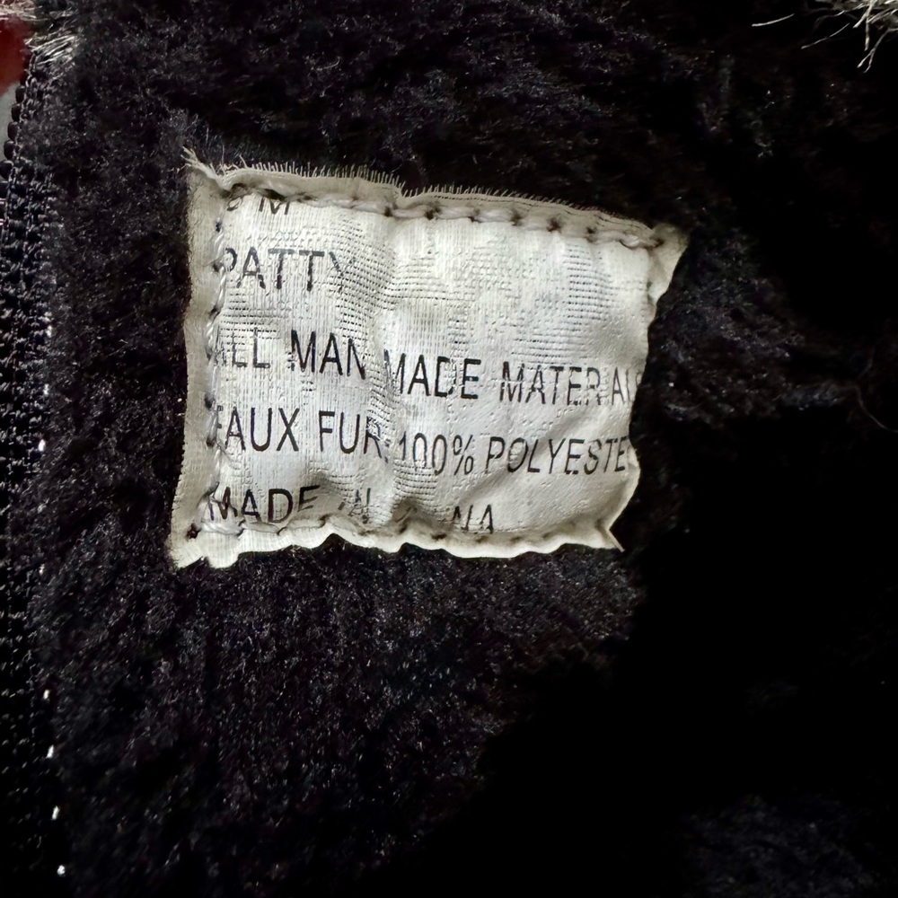 Sporto Black Winter Zip-Up/Toggle Boots with Gray Faux Fur Trim Size 8 - Picture 13 of 13